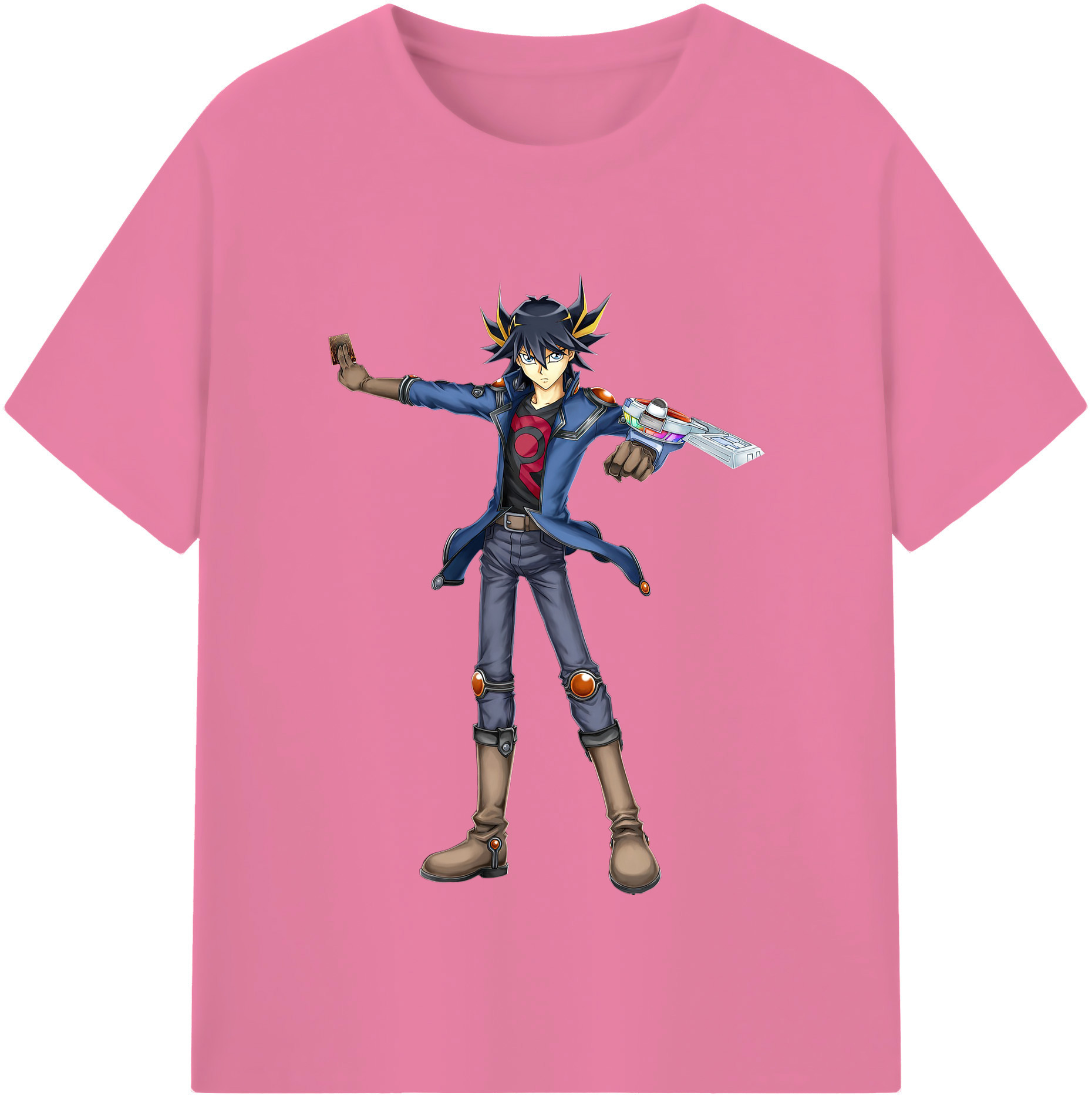 （画像用） 遊☆戯☆王 Yu-Gi-Oh! 綿100％半袖Tシャツ（フロントプリント）